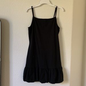 Black sun dress